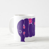 flower hippo kaffeetasse (Vorderseite Links)