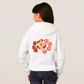 Flower Hoodie (Schwarz voll)