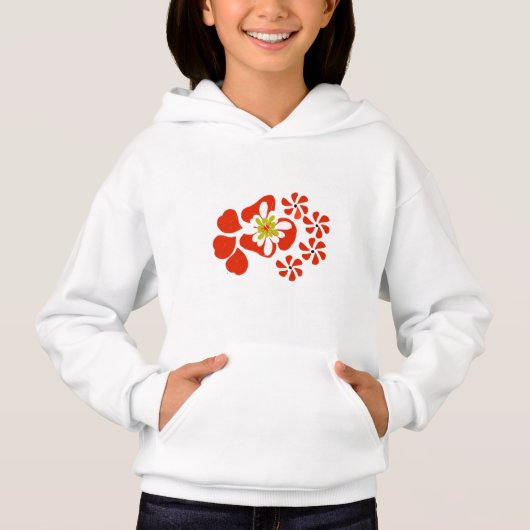 Flower Hoodie (Vorderseite)