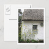 Flower House Postkarte (Vorne/Hinten)