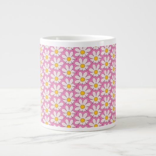 Flower Jumbo-Tasse (Vorderseite)