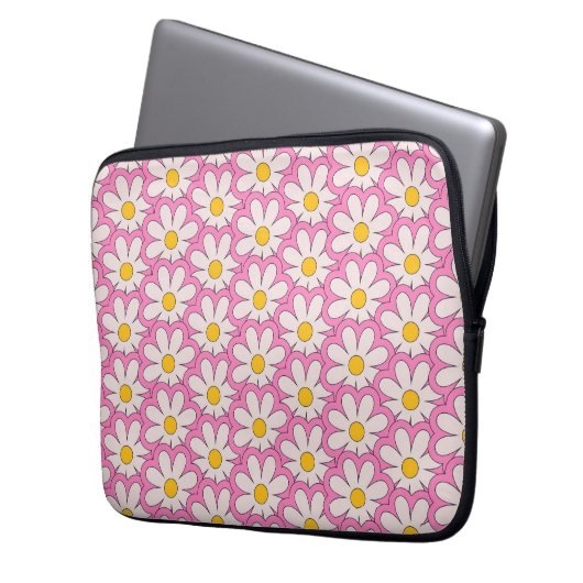 Flower Laptopschutzhülle (Vorderseite Links)