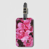 Flower Luggage Tag Gepäckanhänger (Vorderseite Vertikal)