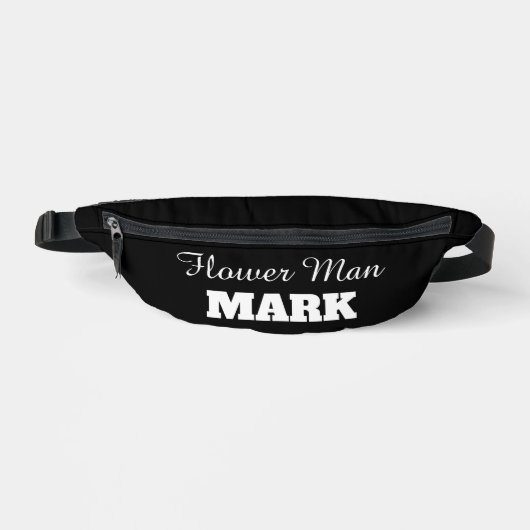 Flower Man Flower Dude Custom Bauchtasche (Vorderseite)