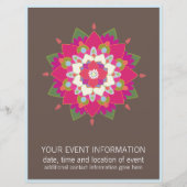 Flower Mandala Flyer (Vorne)