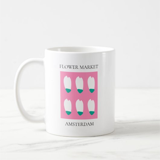 Flower Market - Amsterdam Kaffeetasse (Links)