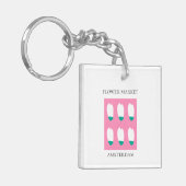 Flower Market - Amsterdam Schlüsselanhänger (Vorderseite links)
