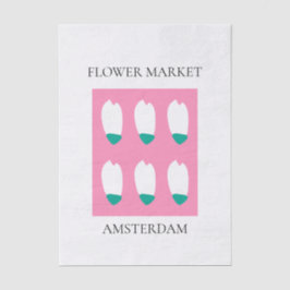 Flower Market - Amsterdam Seidenpapier