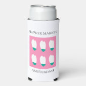 Flower Market - Amsterdam Selters Dosenkühler (Seltzer Vorderseite)