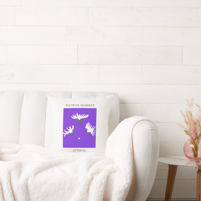 Flower Market - Athens Kissen (Liege)