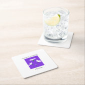 Flower Market - Athens Rechteckiger Pappuntersetzer (Vor Ort)