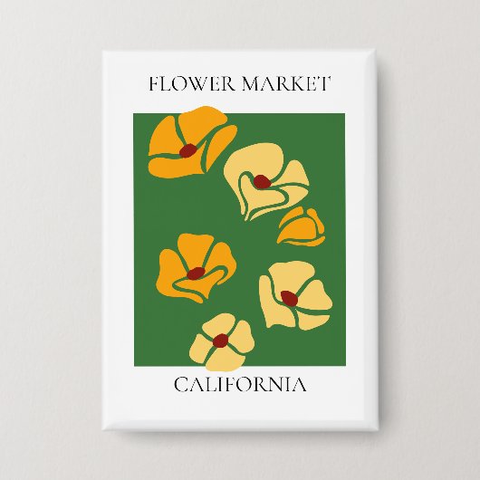 Flower Market - California Button (Vorderseite)
