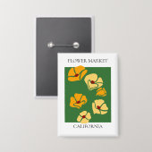 Flower Market - California Button (Vorderseite/Rückseite)