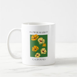 Flower Market - California Kaffeetasse