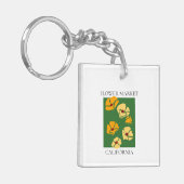Flower Market - California Schlüsselanhänger (Vorderseite links)