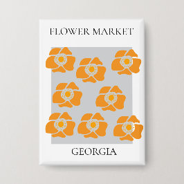 Flower Market - Georgia Button