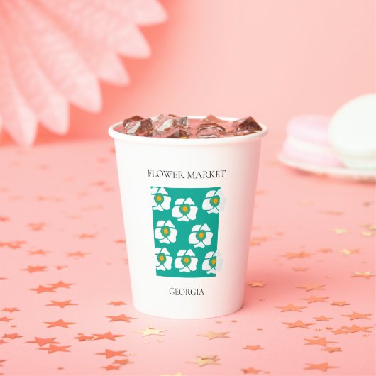 Flower Market - Georgia Pappbecher (Insitu)