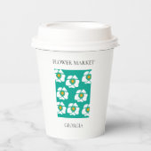 Flower Market - Georgia Pappbecher (Vorderseite)