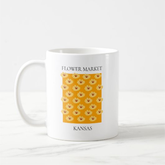 Flower Market - Kansas Kaffeetasse (Links)