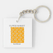Flower Market - Kansas Schlüsselanhänger (Rückseite)