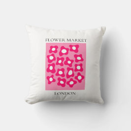 Flower Market - London Kissen