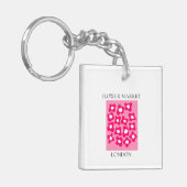 Flower Market - London Schlüsselanhänger (Vorderseite links)