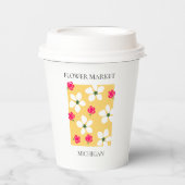 Flower Market - Michigan Pappbecher (Vorderseite)
