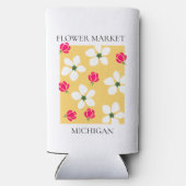 Flower Market - Michigan Selters Dosenkühler (Rückseite)