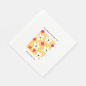 Flower Market - Michigan Serviette (Ecke)