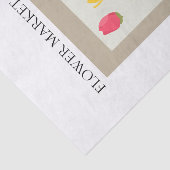 Flower Market - Netherlands Seidenpapier (Ausschnitt)