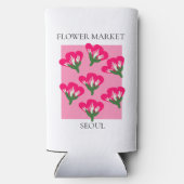 Flower Market - Seoul Selters Dosenkühler (Rückseite)
