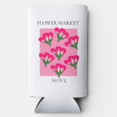 Flower Market - Seoul Selters Dosenkühler (Vorderseite)