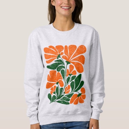 Flower Market Sweatshirt (Vorderseite)