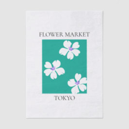 Flower Market - Tokyo Seidenpapier