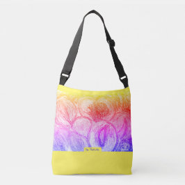 FLOWER MEADOW&YELLOW:  TRAGETASCHEN MIT LANGEN TRÄGERN