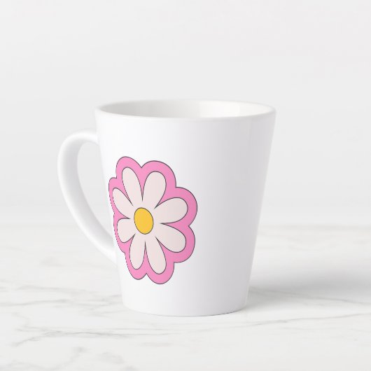 Flower Milchtasse (Linke Ecke)