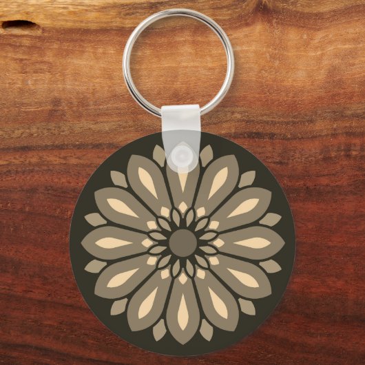 FLOWER MODERN GIFT FROM MOM DAD SISTER SON BOSS CE SCHLÜSSELANHÄNGER (Rückseite)