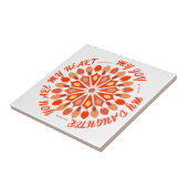 FLOWER MODERN GIFT FROM MOM DAD SISTER SON BOSS FLIESE (Seite)