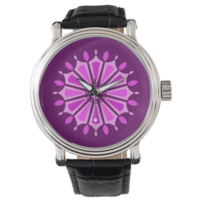 FLOWER MODERN GIFT FROM MOM DAD SISTER SON BOSS WI ARMBANDUHR (Vorderseite)