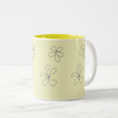 flower mug zweifarbige tasse (VorderseiteRechts)