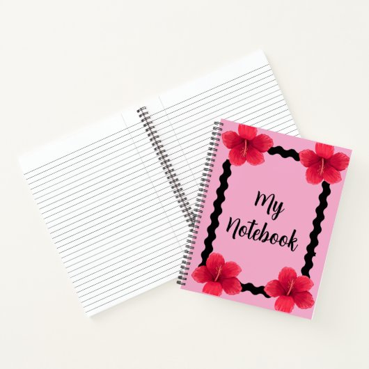 flower Notebook Notizblock (Innenseite)