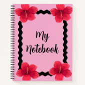 flower Notebook Notizblock (Vorderseite)