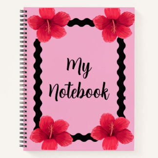 flower Notebook Notizblock