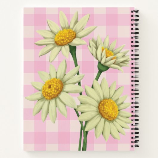 Flower Notebook Notizblock (Rückseite)