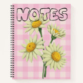Flower Notebook Notizblock (Vorderseite)