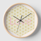 flower of life 5. dimension, mandala, meditation uhr (Vorderseite)