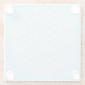 flower of life energy feminine masculine chacra glasuntersetzer (Rückseite)