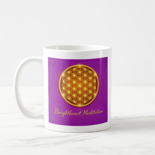 Flower of Life Mug Kaffeetasse (Links)