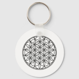 Flower of Life Simple Sacred Geometry Schlüsselanhänger