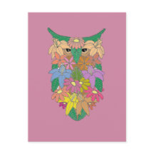 Flower Owl